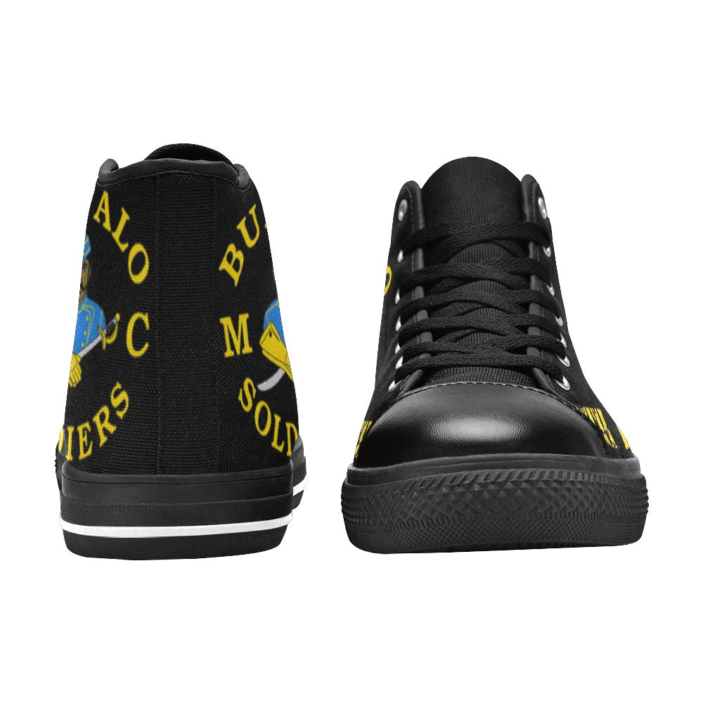 Black BSMC Mens Chucks Men's Classic High Top Canvas Shoes – Uniquely Yours  Tees and Things