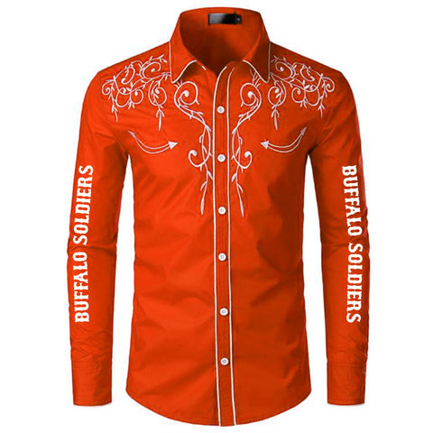 South Florida Western Long Sleeve twill shirt