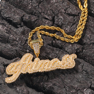 Custom Name Necklace (Gold)