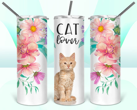 Cat Lover Tumbler